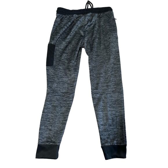 RBX Space Dyed Black and Gray Pull On Style Performance Joggers, Size M - Picture 2 of 6
